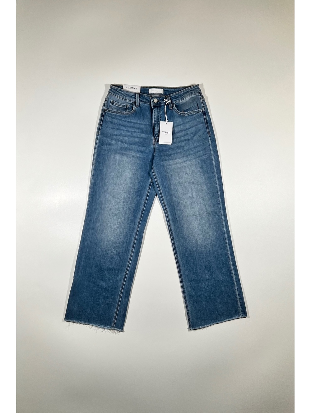 Vervet by Blue Jeans Kendall High-Rise Dad Jeans Women's Size 30 Distressed